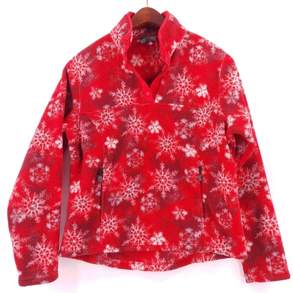 LL Bean fleece pullover - Picture 1 of 8